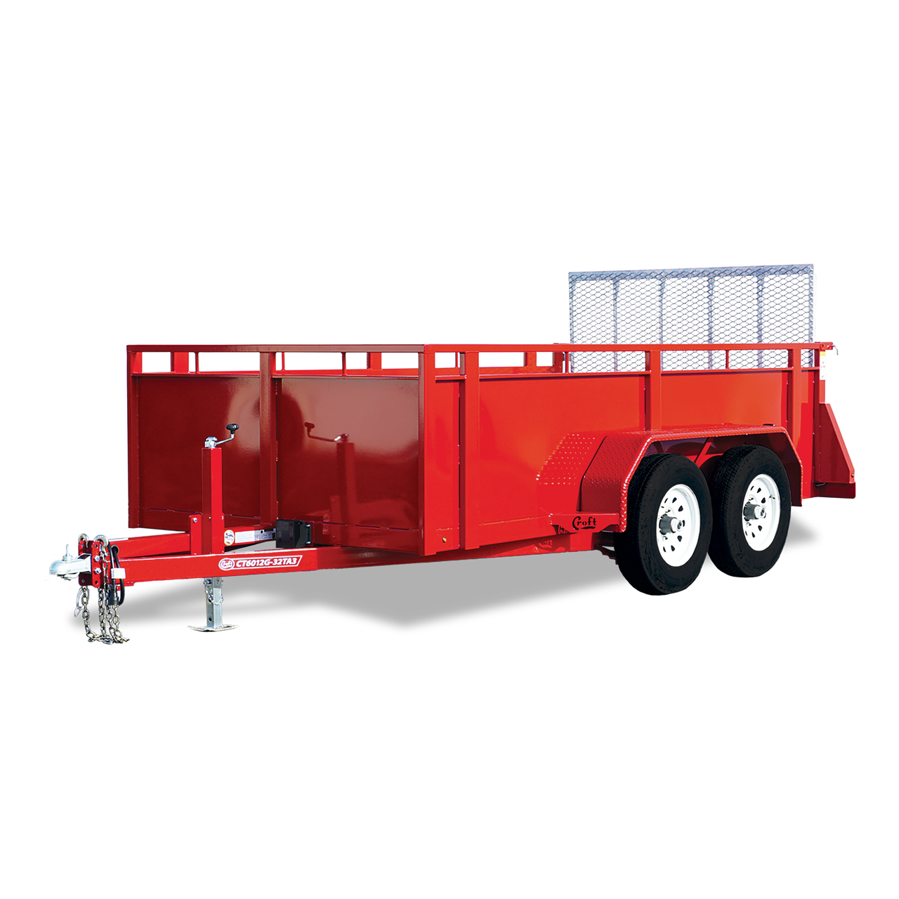 Croft CT6012G 5x12 Open Dual Axle Trailer Rental