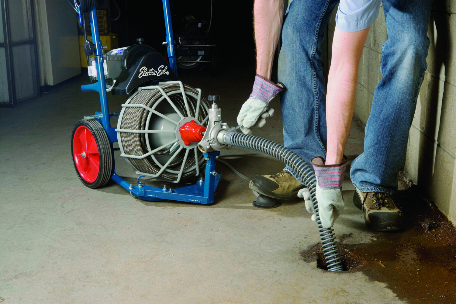Model Z5 75' Auto Feed Sewer Snake Rental