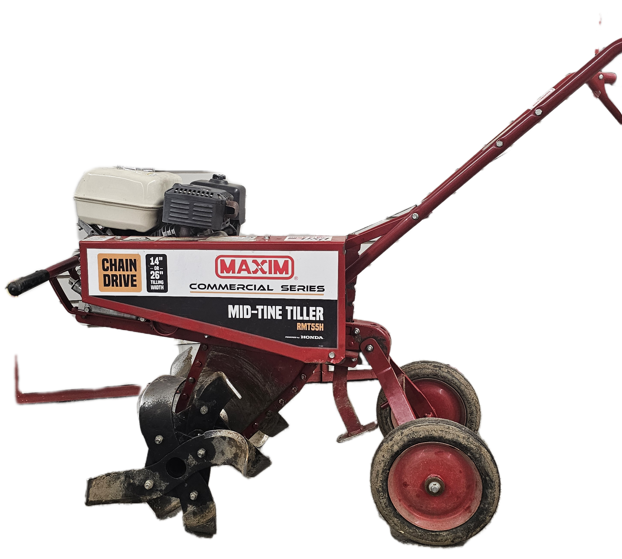 Honda Engine Mid-Tine Tiller Rental