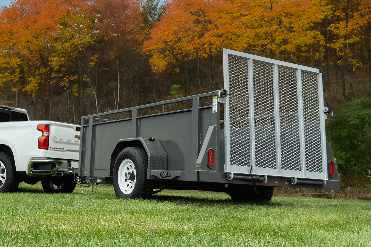CT5010G-32SA3 5x10 Small Equipment Trailer Rental