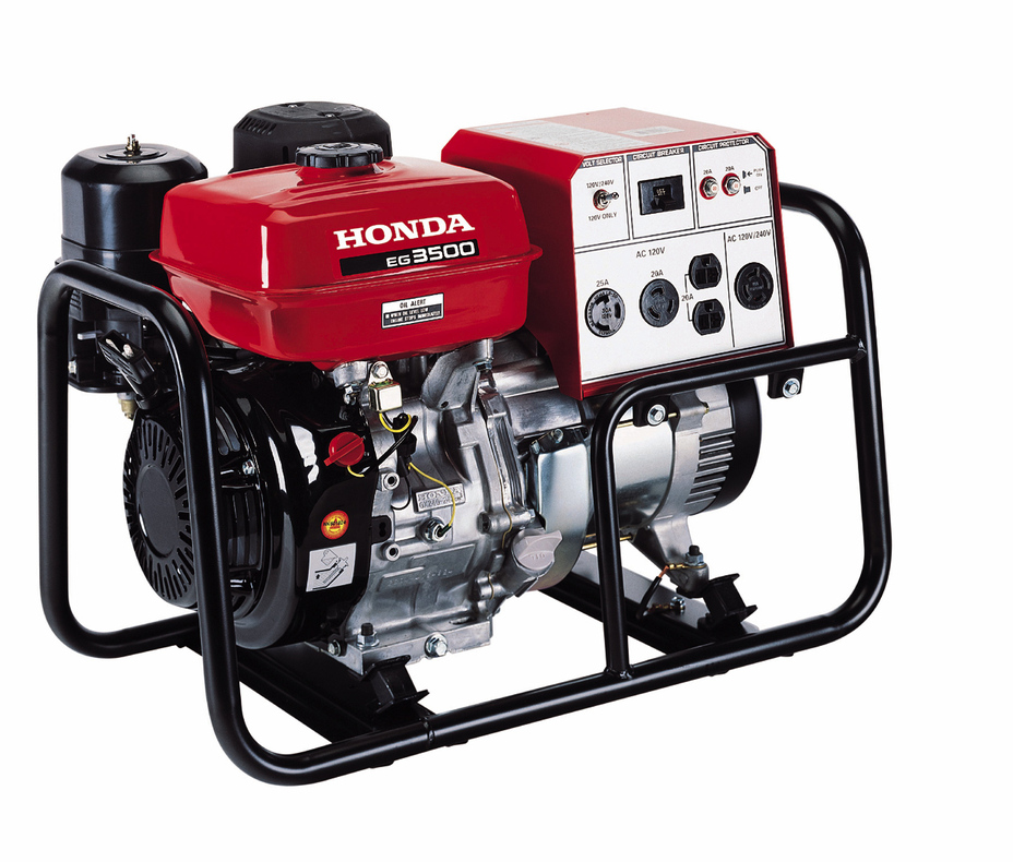Honda EG3500 3500-Watt Portable Generator Rental