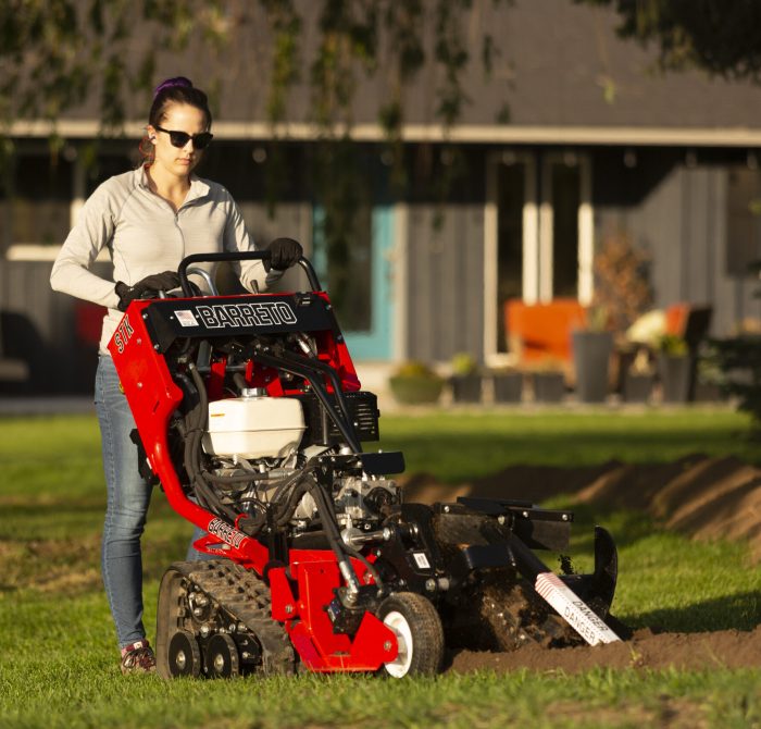 24-Inch Track Drive Trencher Rental