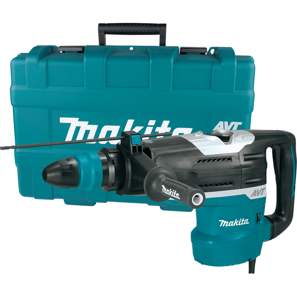 Makita 5212C hammer drill for drilling plumbing and rebar holes in concrete