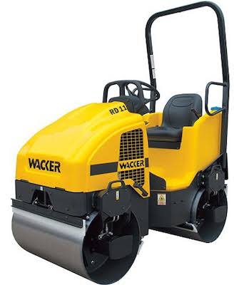 Wacker Neuson RD11A Dual Drum Roller Rental
